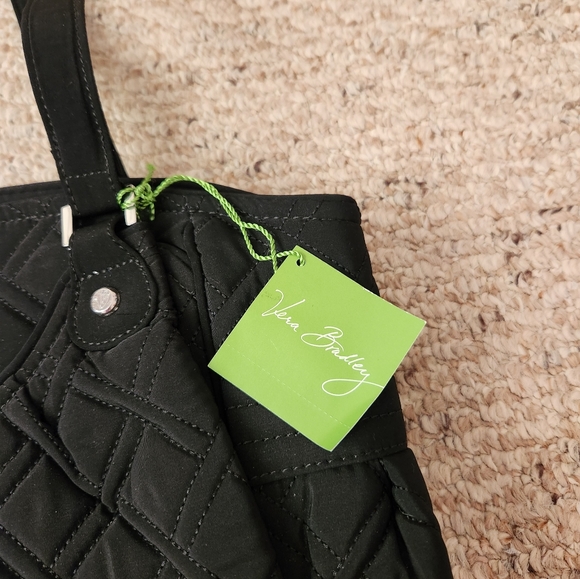 Vera Bradley Glenna Classic Black Purse - Picture 2 of 9